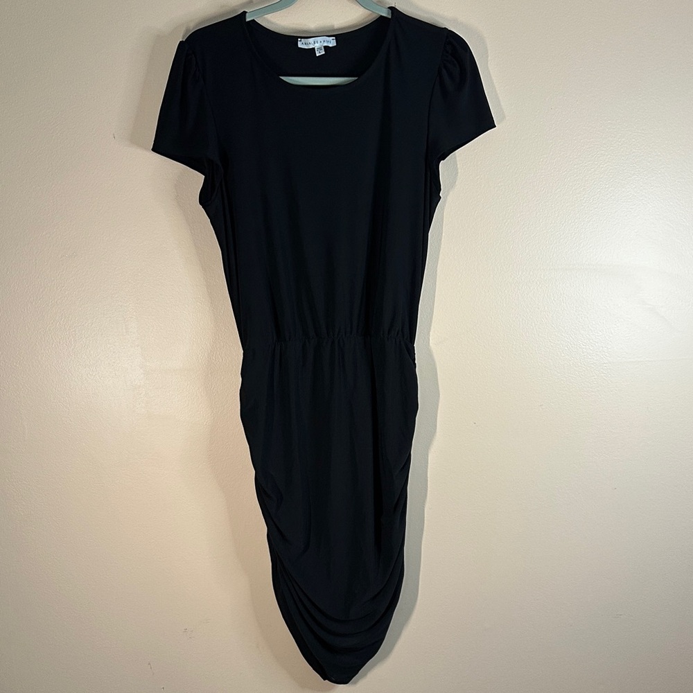 Annalee + Hope Black Midi Dress